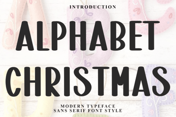 Alphabet Christmas Font: Elevating Holiday Campaign Visuals