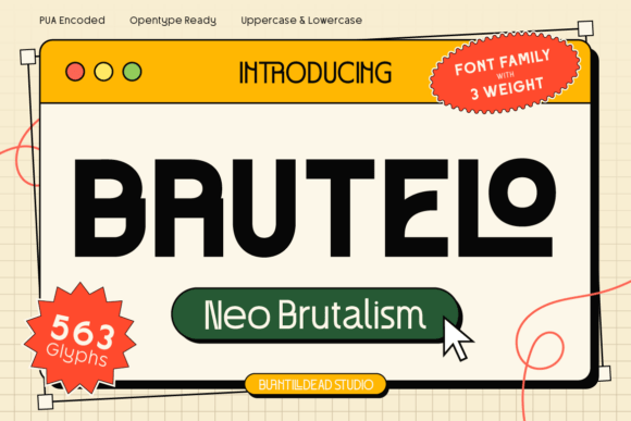 Brutelo Font: Adding Bold Character to Editorial Layouts
