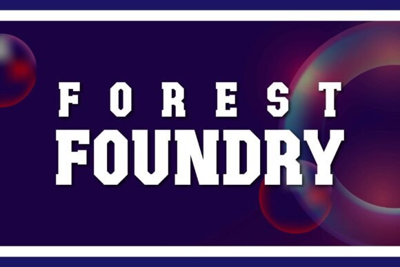 Forest Foundry Font: Gothic Display for Web Design