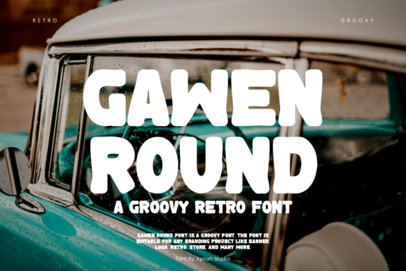 Gawen Round Font: A Retro Typeface for Branding