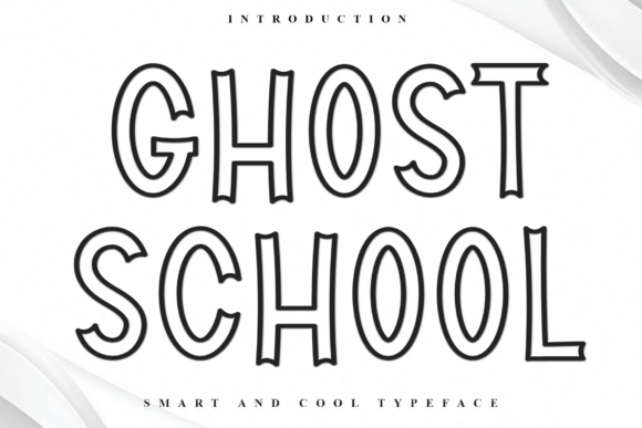 Ghost School Font: Adding Whimsy to Holiday Brand Identity