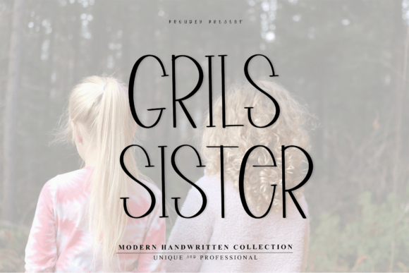 Grils Sister Font: A Minimal Choice for Web Layouts
