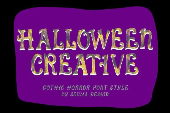 Halloween Creative Font Review: Vintage Fright for Brand Identity