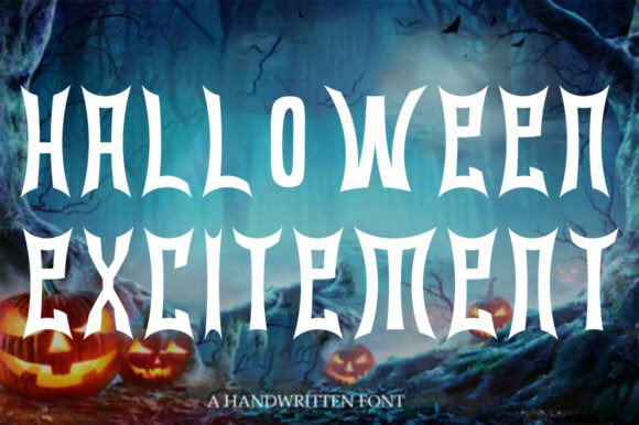 Halloween Excitement Font: A Spooky Editorial Choice