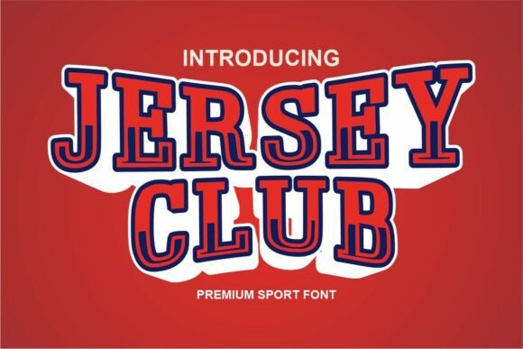 Jersey Club Font: Elevating Editorial Design