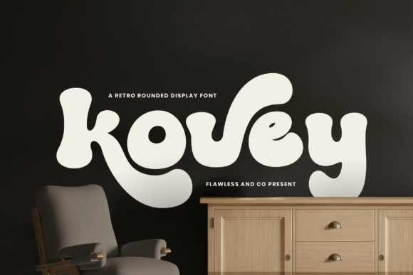 Kovey Font Review: Retro Display Charm for Modern Branding