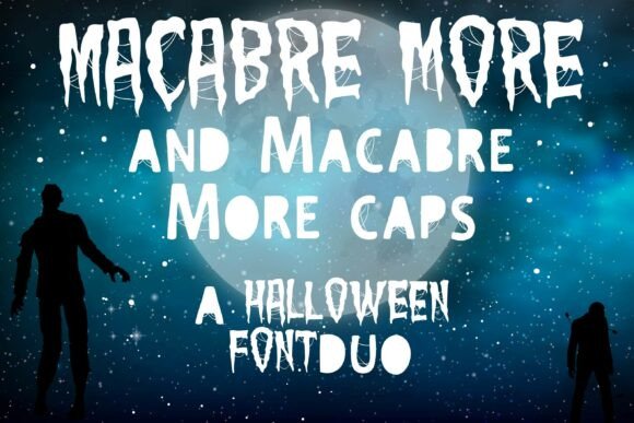 Macabre More Duo Font for Handmade Crafts