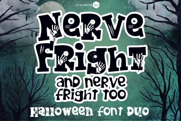 Nerve Fright Duo Font Review: Playful Halloween Type