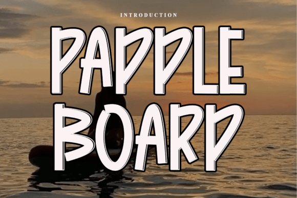 Paddle Board Font: Elevating Web Design with Elegance and Readability