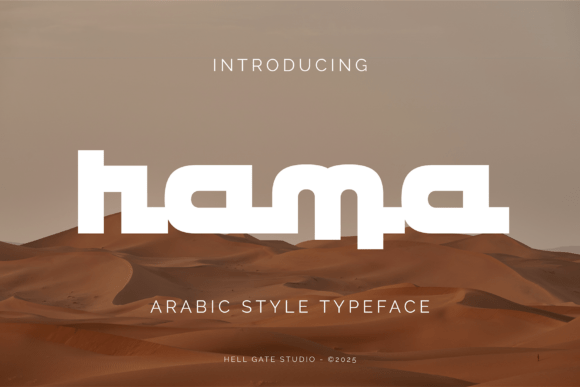 Rama Font: Modern Display Typography for Web Design