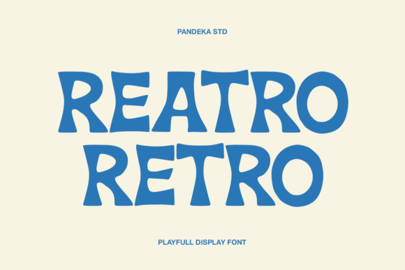 Reatro Retro Font: Vintage Charm for Handmade Labels
