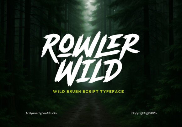 Rowler Wild Font: Adding Raw Energy to Web Layouts