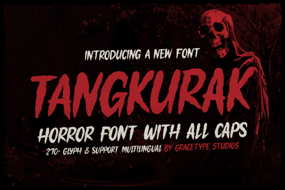 Tangkurak Font Review: Editorial Mood and Display Type