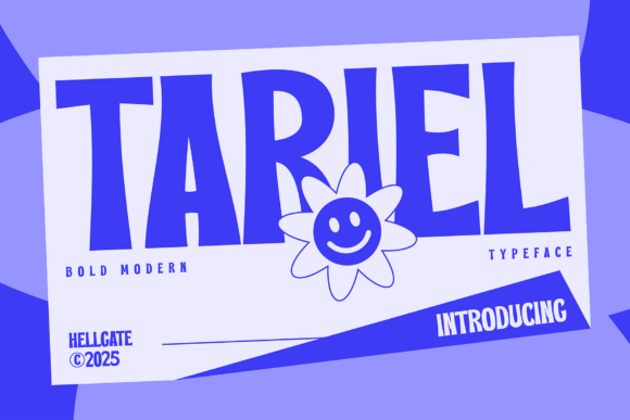 Tariel Font: A Bold Display Typeface for Branding