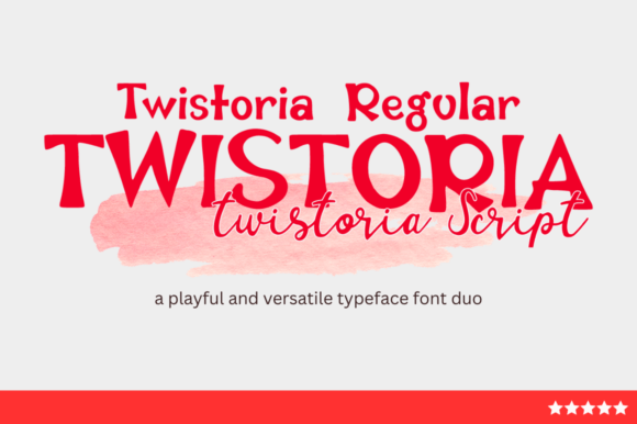 Twistoria: A Designer’s Take on This Display Font