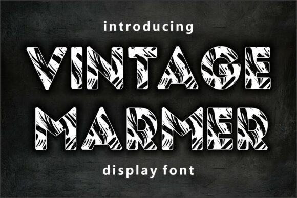 Vintage Marmer Font: A Web Designer’s Layout Test