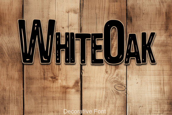 White Oak Font: Adding Charm to Brand Identity Design